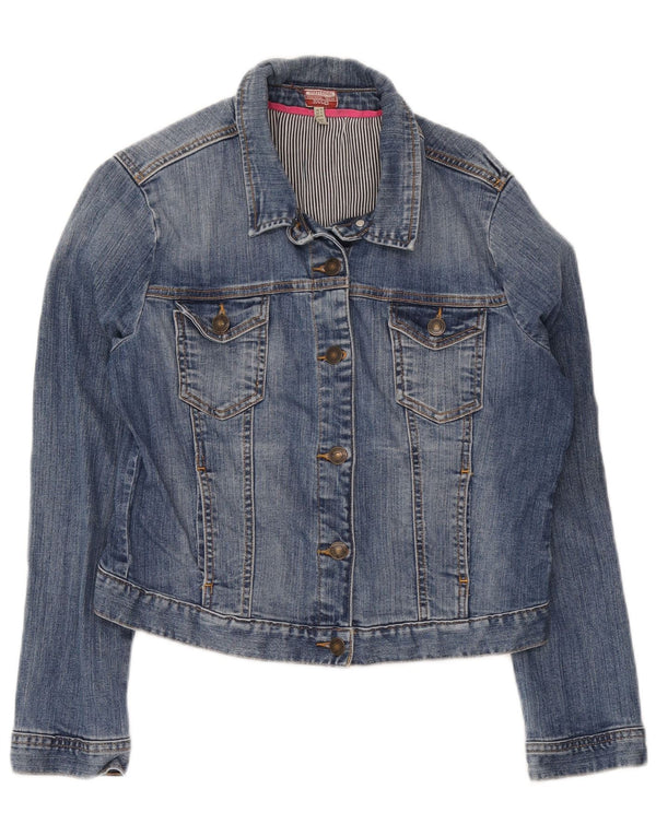 Joules ženska jakna od kratkog trapera UK 16 Large Blue Cotton