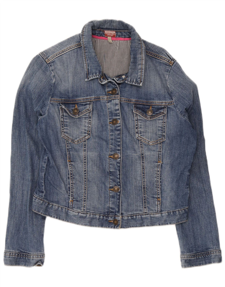 Joules ženska jakna od kratkog trapera UK 16 Large Blue Cotton
