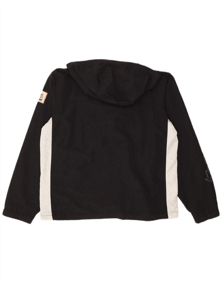 Muška kišna jakna s kapuljačom MURPHY & NYE UK 36 Mala crna boja