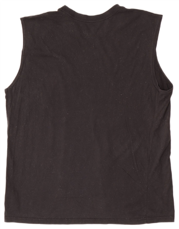 NIKE muški Dri Fit Vest Top XL crni pamuk