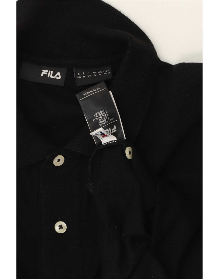 Fila muška polo majica srednje crne pamučne boje