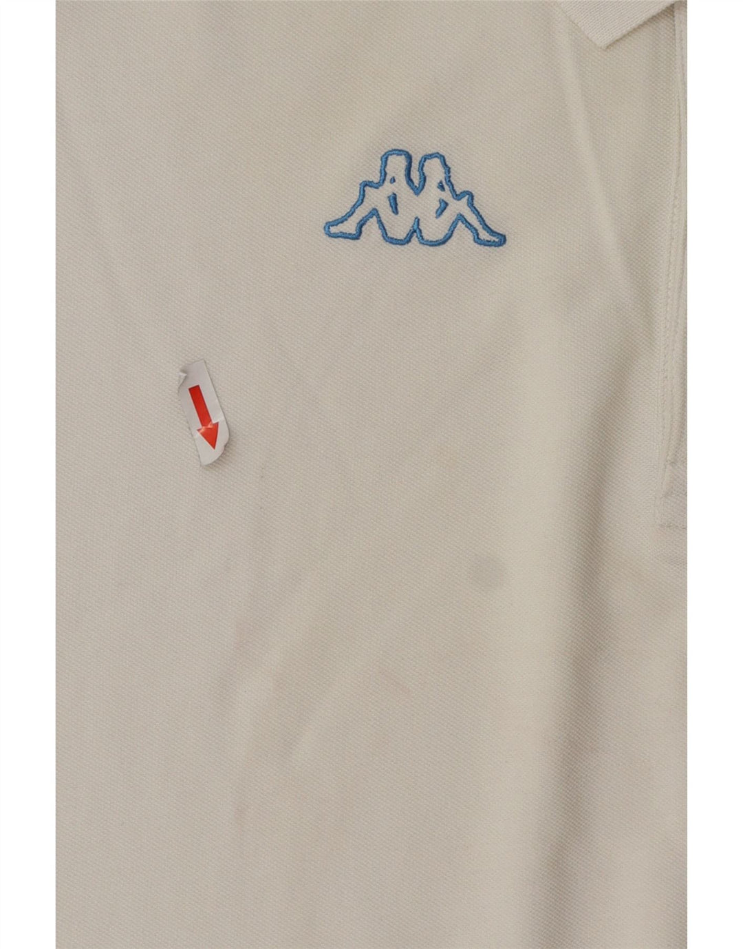 Kappa muška polo majica velika bijela pamučna