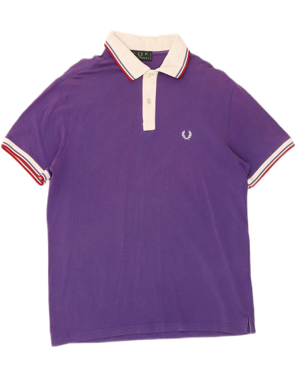 FRED PERRY Muška polo majica XL Ljubičasti pamuk