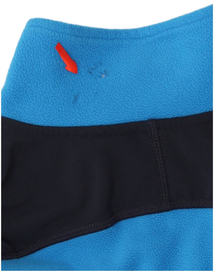 THE NORTH FACE Muški džemper od flisa s patentnim izrezom srednje plave boje