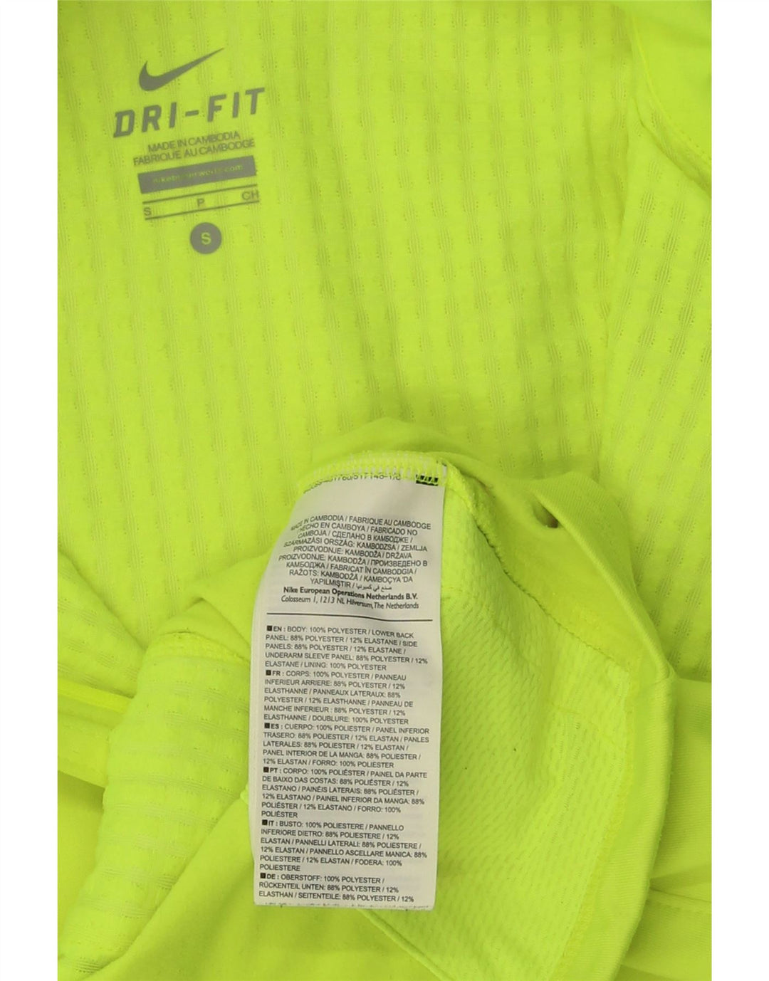 NIKE muška Dri Fit trenirka Gornja jakna mala zelena poliester