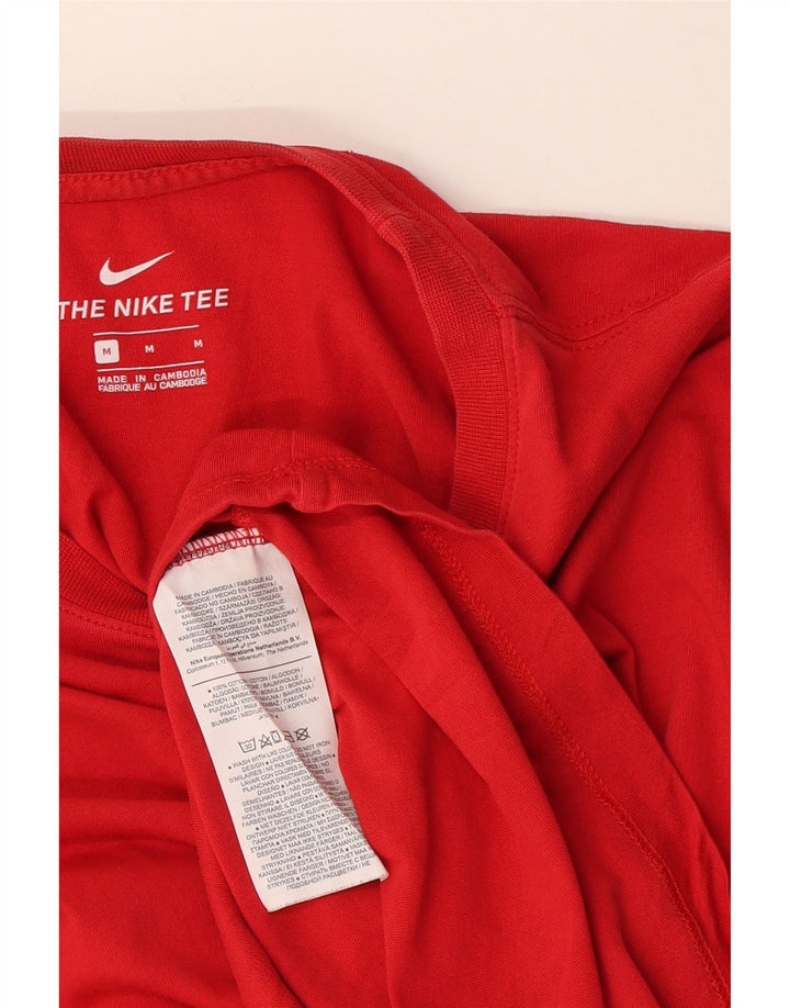 Nike muška majica kratkih rukava Srednje crveni pamuk