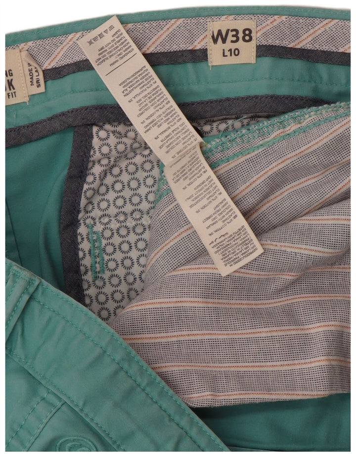 FAT FACE Muške chino kratke hlače W38 XL tirkizni pamuk