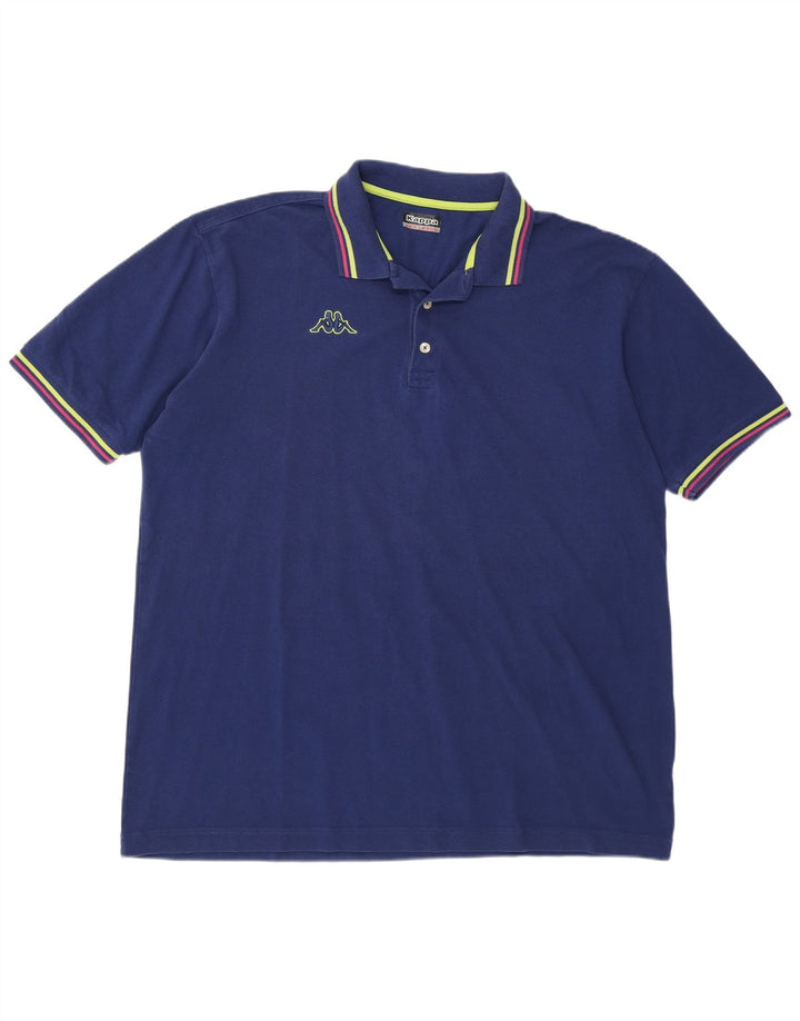 Kappa muška uska polo majica 3XL tamnoplava