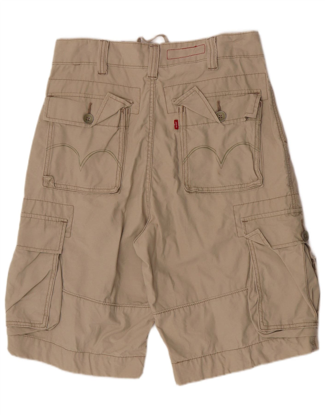 Levi's muške kargo kratke hlače srednje veličine W32, kaki pamuk