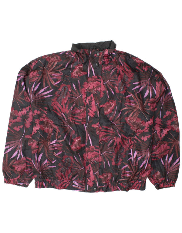 R&R ženska prevelika bomber jakna UK 14/16 Veliki višebojni cvjetni