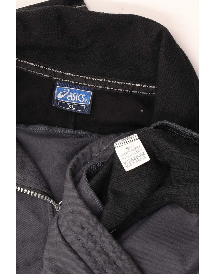 Asics muška trenirka gornja jakna XL siva poliesterska sportska obuća