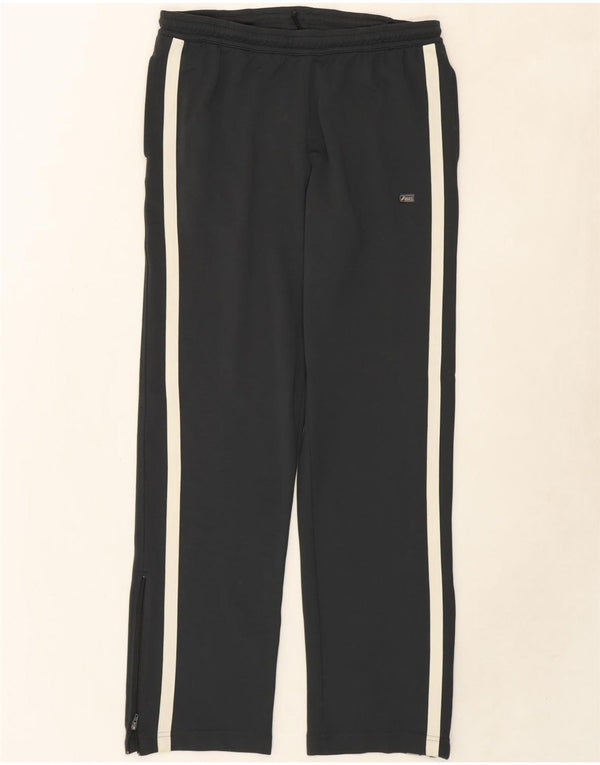 ASICS Mens Tracksuit Trousers Medium Grey Nylon