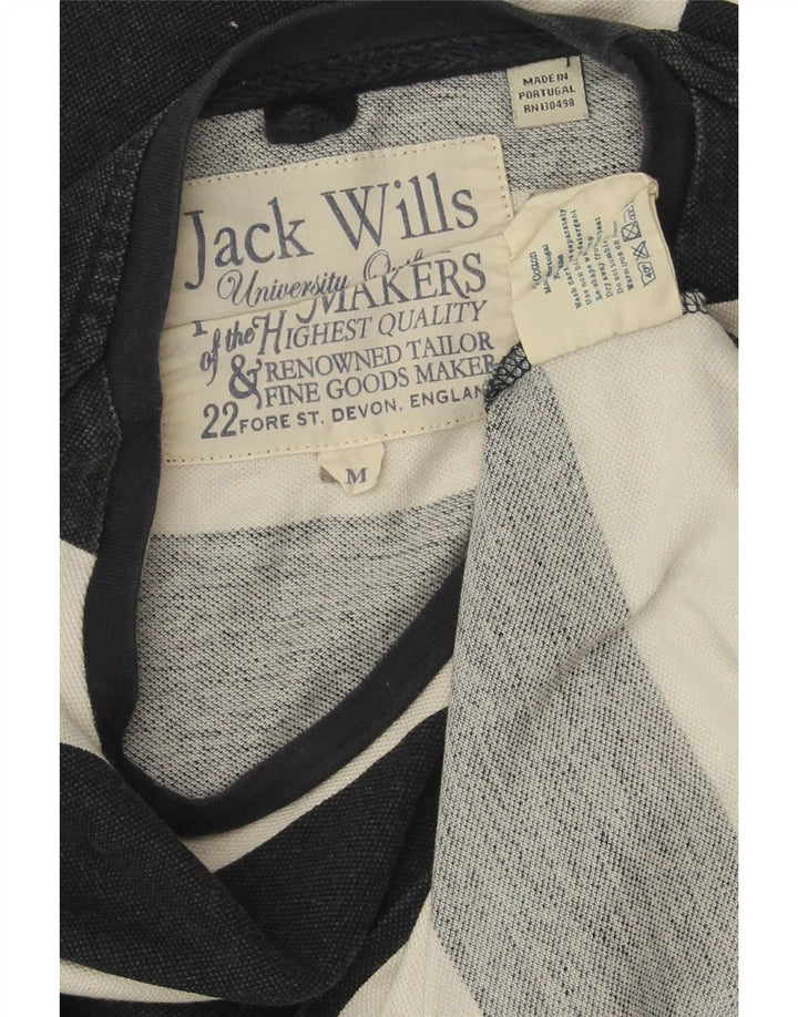 JACK WILLS Muška majica dugih rukava srednje tamnoplave pruge