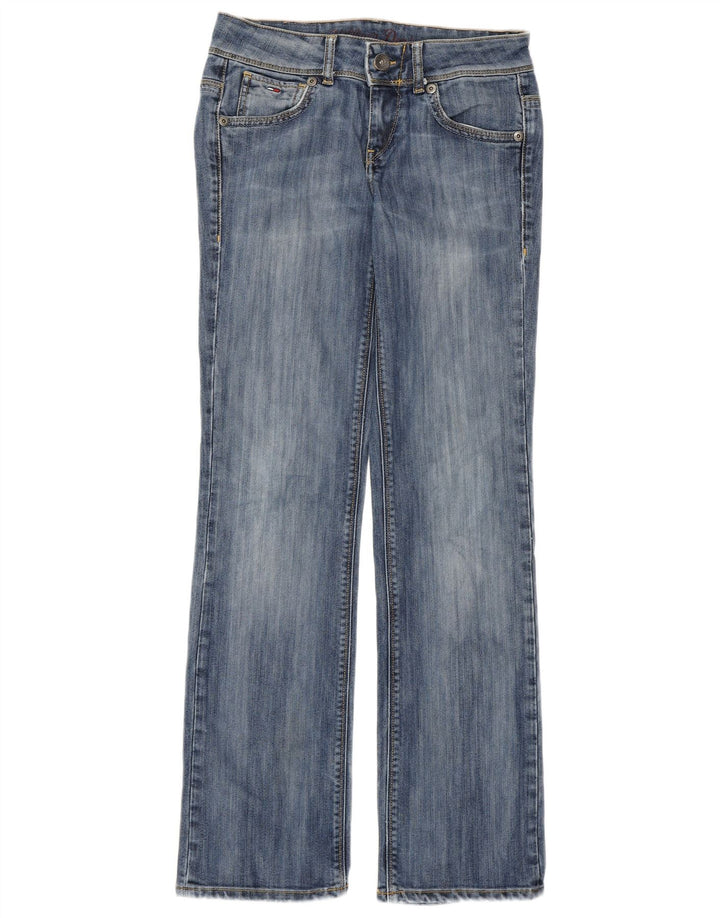 Tommy Hilfiger ženske ravne traperice Ruby niskog struka W29 L32 plavi pamuk