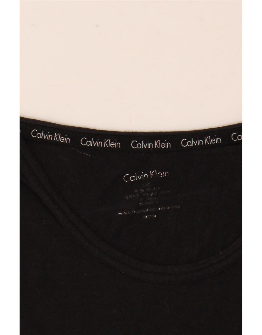 Velika crna muška majica s grafičkim motivima Calvin Klein