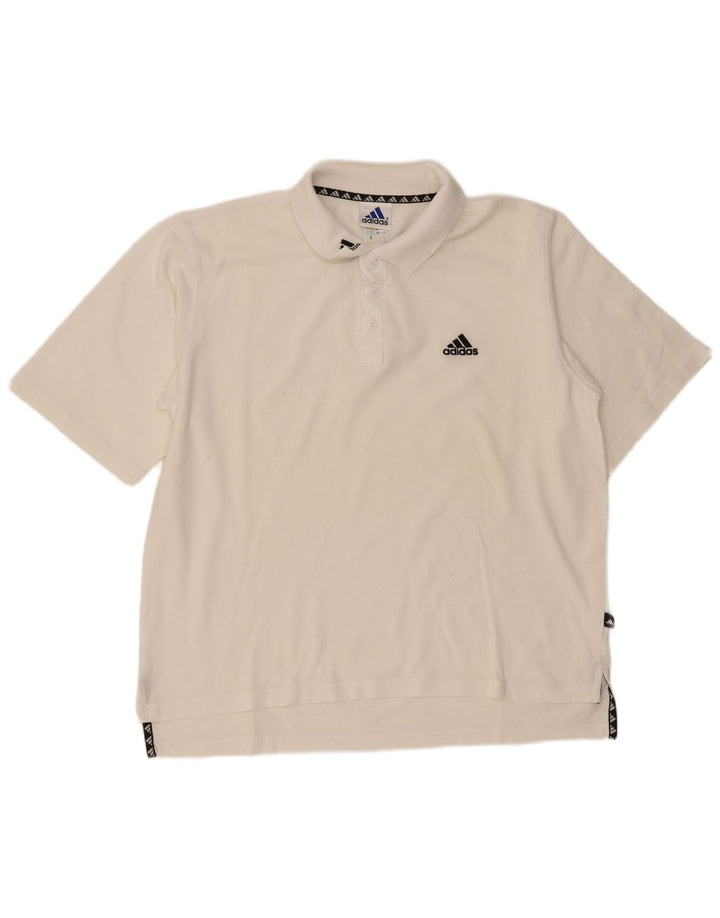 Adidas muška polo majica velika bijela pamučna