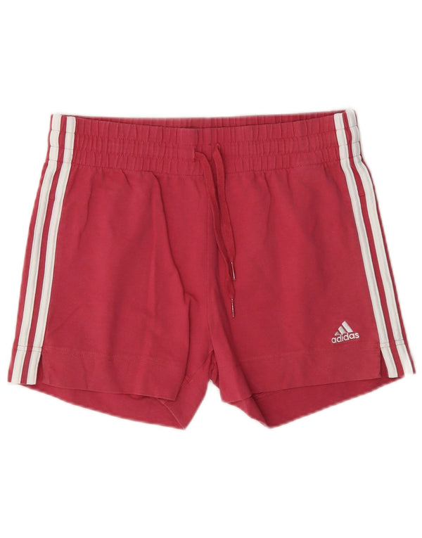 Adidas ženske sportske kratke hlače UK 8/10, mali crveni pamuk