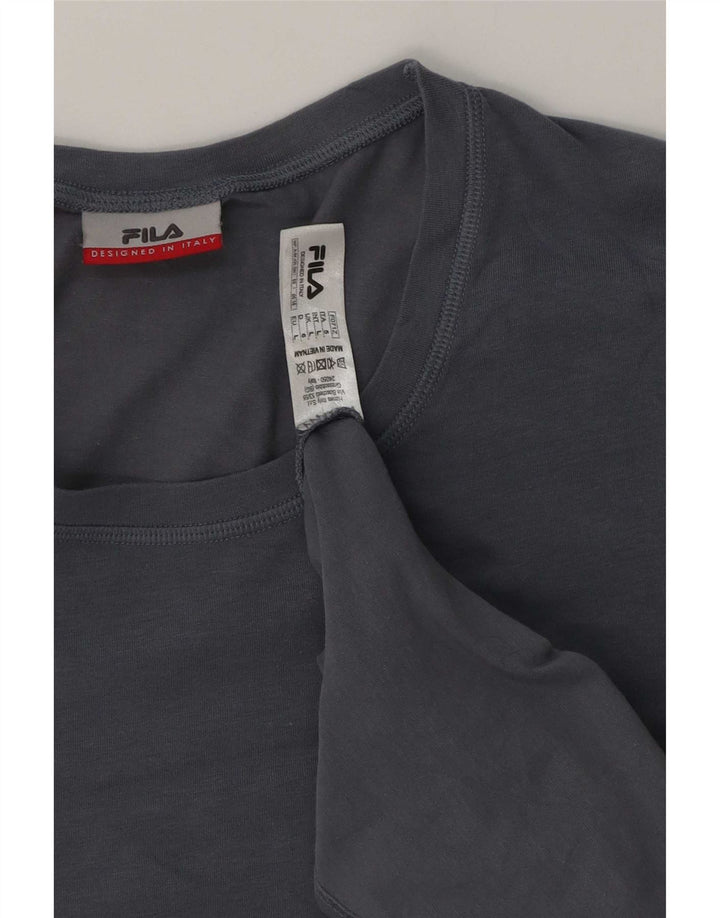 Fila Muška majica kratkih rukava Large Blue Cotton