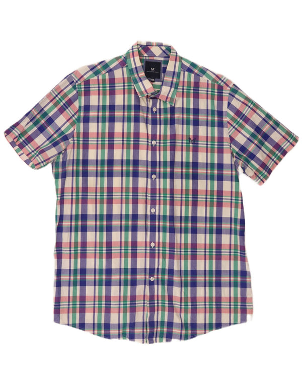 Crew Clothing Muška košulja kratkih rukava 2XL šareni karirani pamuk
