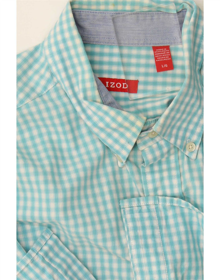 Izod muška košulja Large Blue Gingham