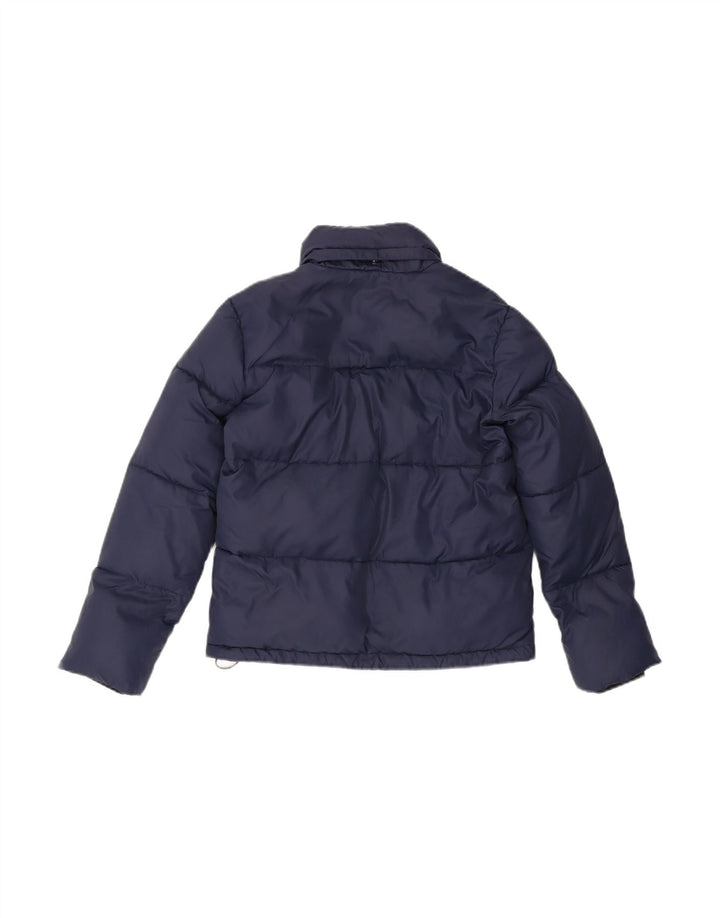 CALVIN KLEIN JEANS Boys Padded Jacket 11-12 Years Navy Blue Polyester