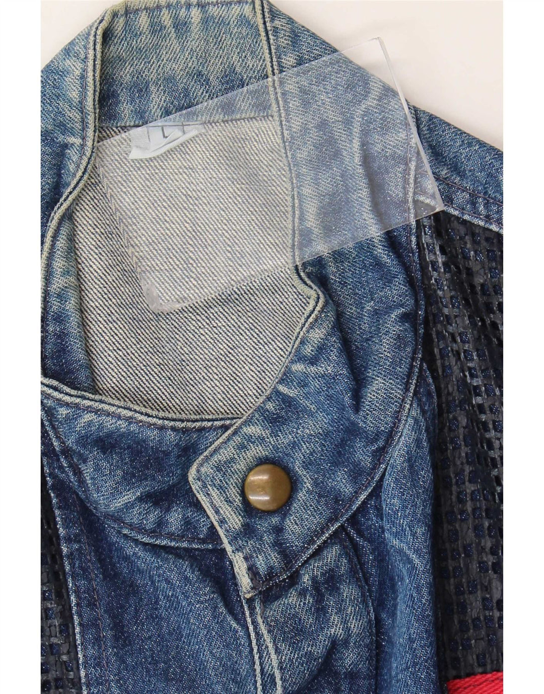 Vintage muška traper jakna UK 40 Large Blue
