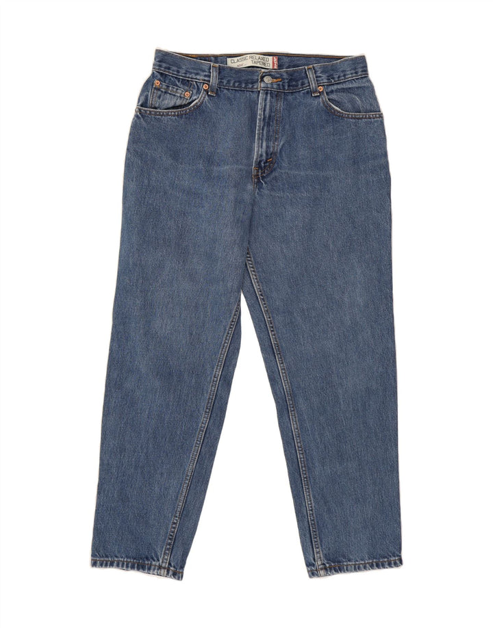 LEVI'S Womens Relaxed Classics Tapered Jeans US 12 Large W32 L28 Blue Vintage Levi's and Second-Hand Levi's from Messina Hembry 