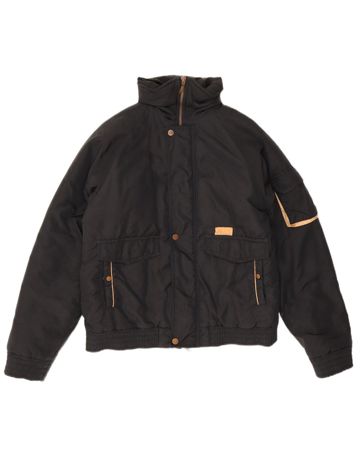 ALVIERO MARTINI Ženska podstavljena jakna UK 18 XL crna