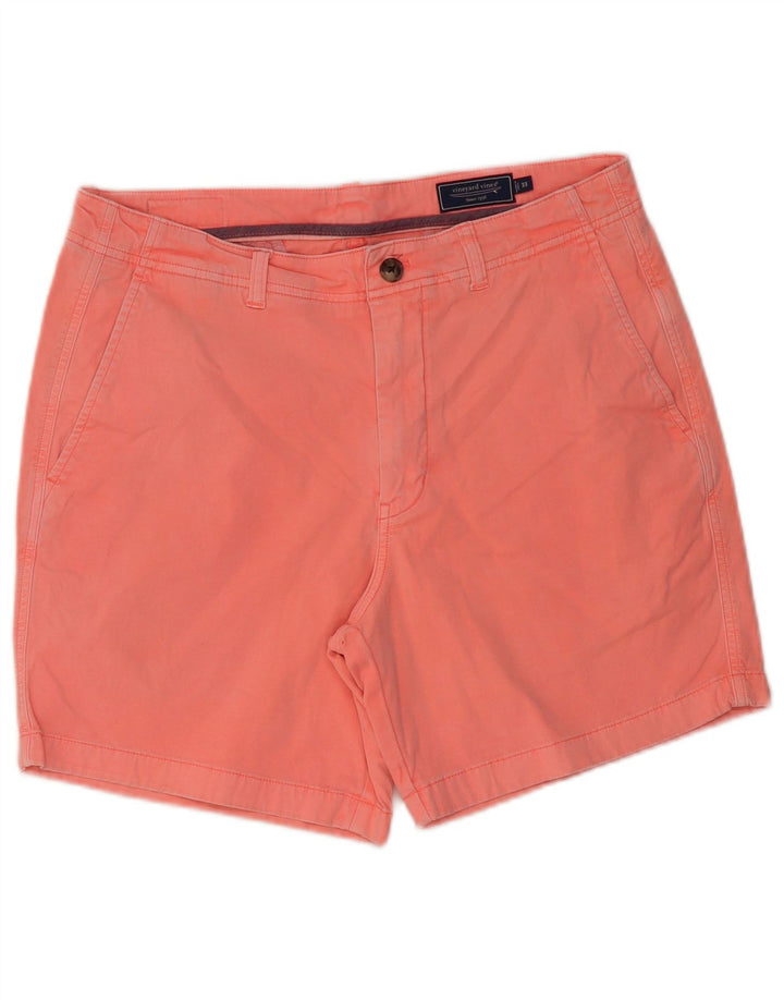 VINEYARD VINES Muške chino kratke hlače W33 srednje ružičasti pamuk