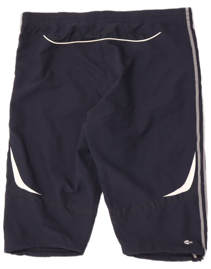 Adidas muške Climacool sportske kratke hlače 2XL tamnoplavi poliester
