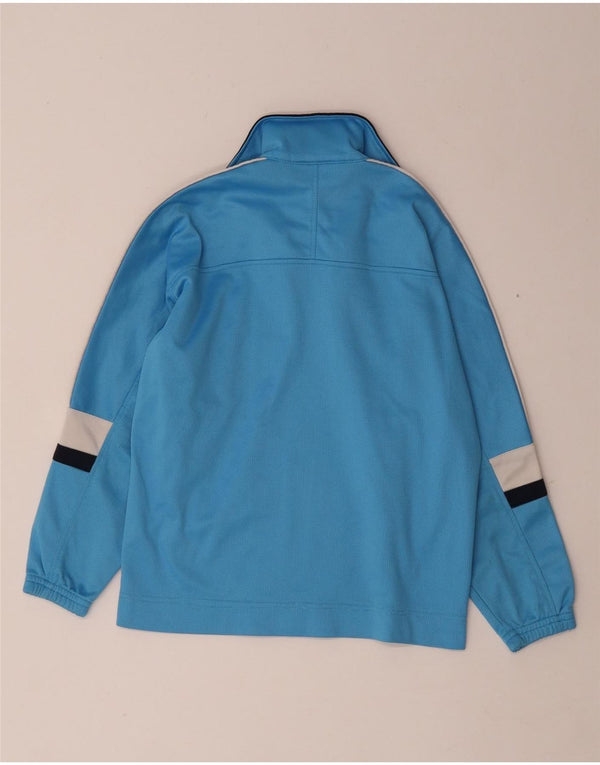 Gornja jakna trenirke Asics Boys Graphic 9-10 Years Blue Colourblock