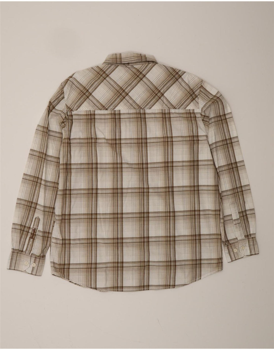 WRANGLER Muška Greensboro košulja XL bež karirani pamuk Classic