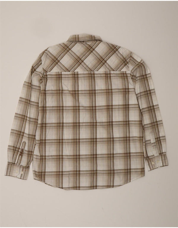 WRANGLER Muška Greensboro košulja XL bež karirani pamuk Classic