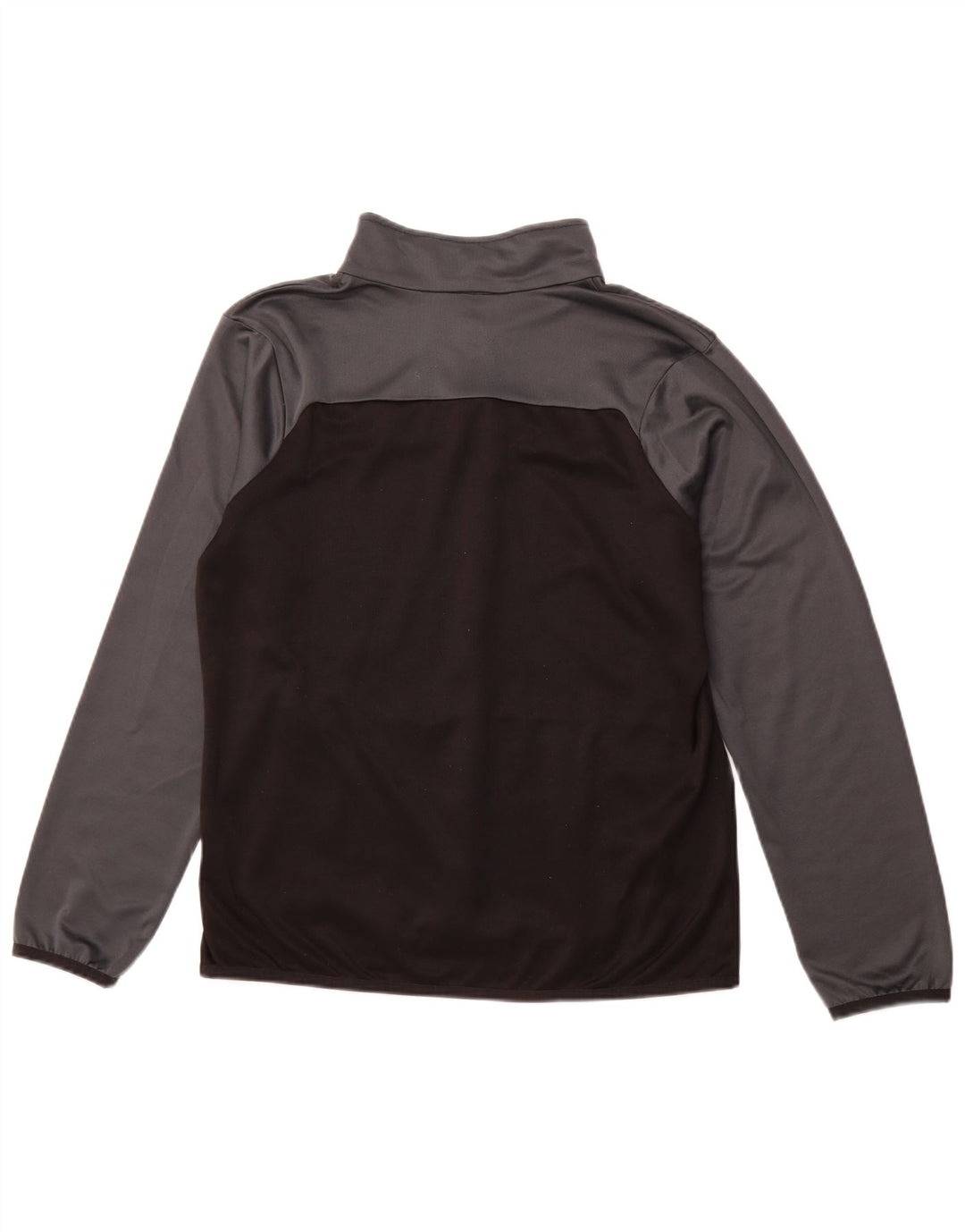 PUMA gornji dio trenirke s patentnim izrezom srednje crne boje