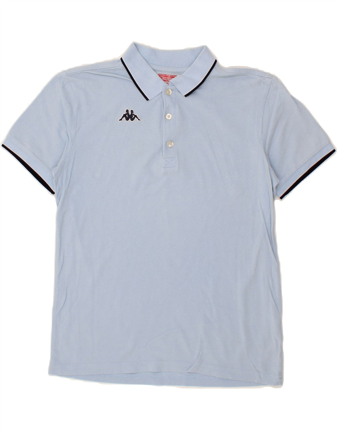 KAPPA Mens Polo Shirt Large Blue Cotton Vintage Kappa and Second-Hand Kappa from Messina Hembry 