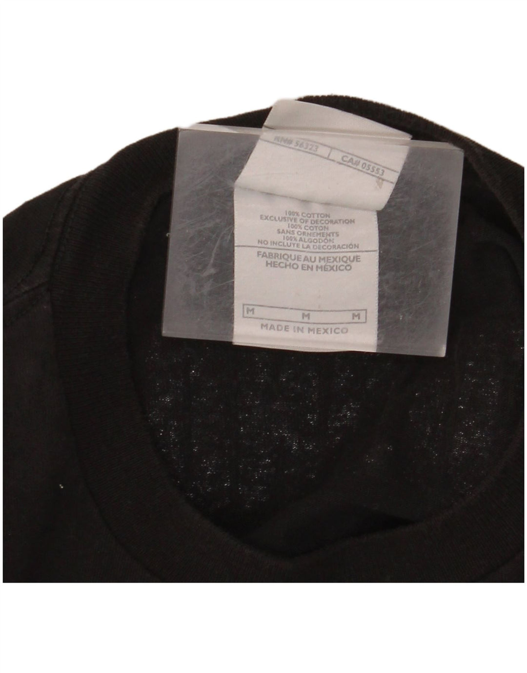 NIKE Muška majica kratkih rukava srednje veličine, crni pamuk