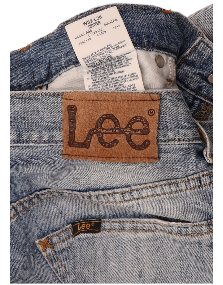 Lee ženske traperice Denver Bootcut W32 L36 plavi pamuk