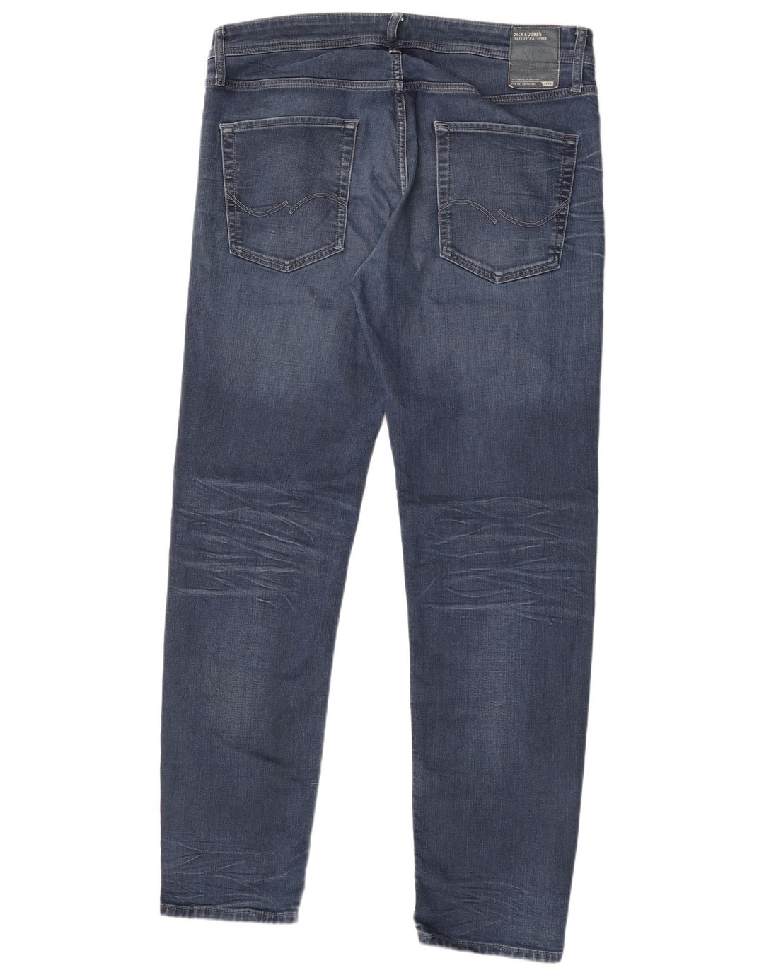 Jack & Jones Muške uske traperice W36 L34 Plavi pamuk