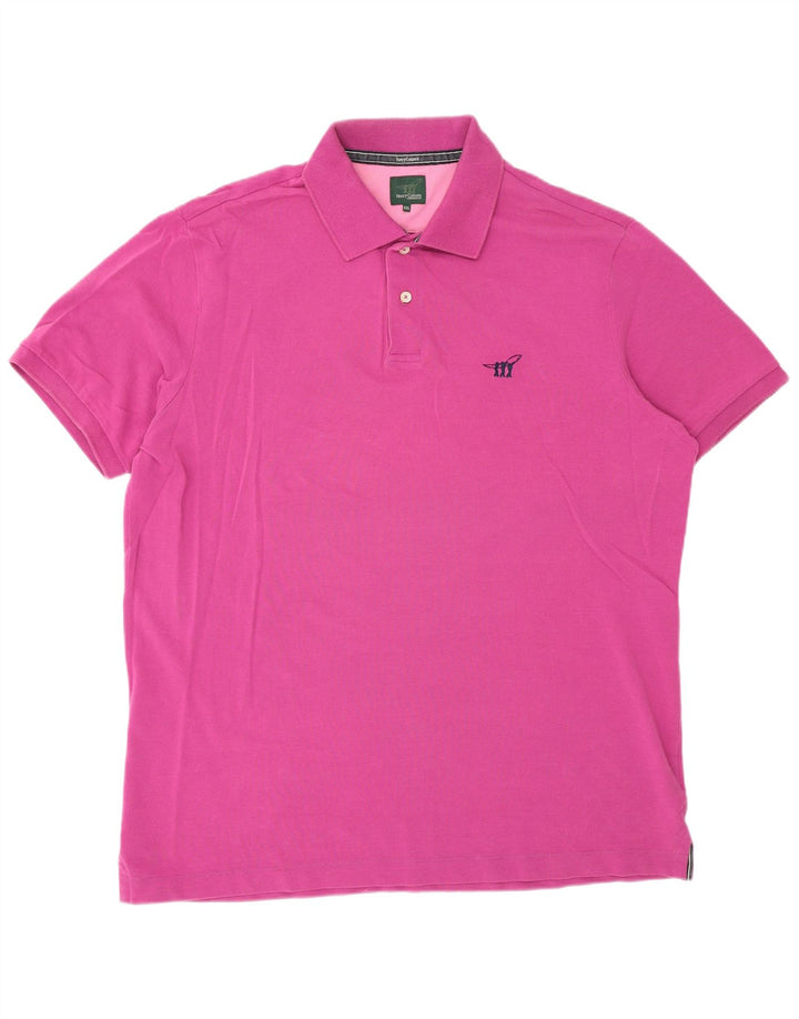 Henry Cottons muška polo majica 2XL ružičasta