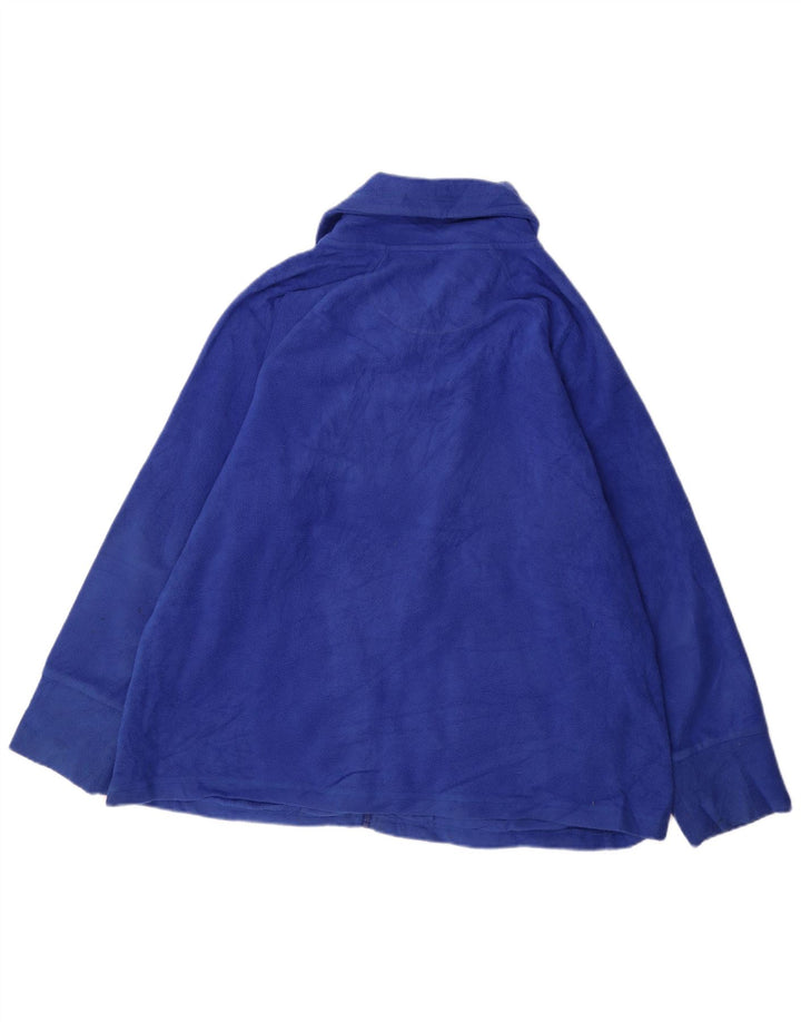 CALVIN KLEIN muška jakna od flisa za performanse UK 44 2XL plavi poliester