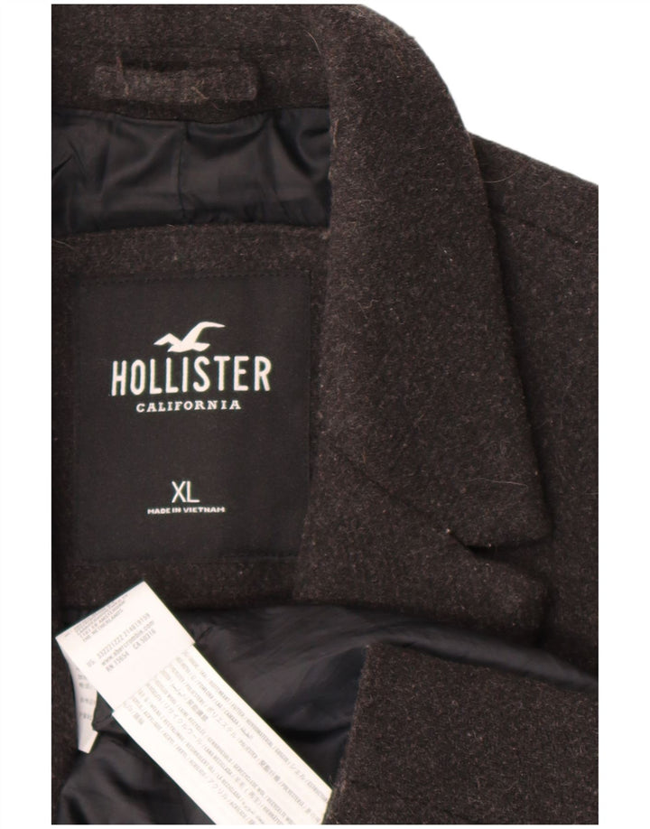 Hollister muški gornji kaput UK 42 XL sivi poliester