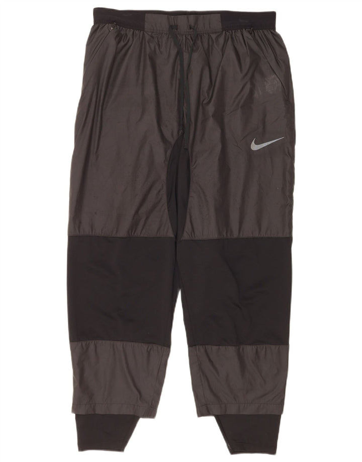 Nike muške hlače za trenirku velike crne boje od poliestera