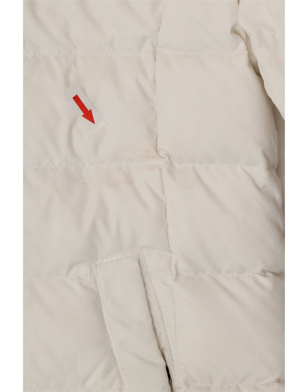 Tommy Hilfiger ženska podstavljena jakna UK 6 XS bijeli poliester