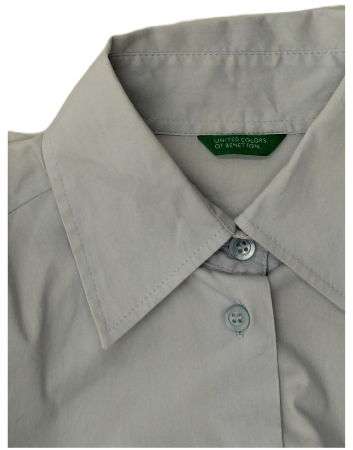 Benetton ženska kratke majica UK 8 Small Blue