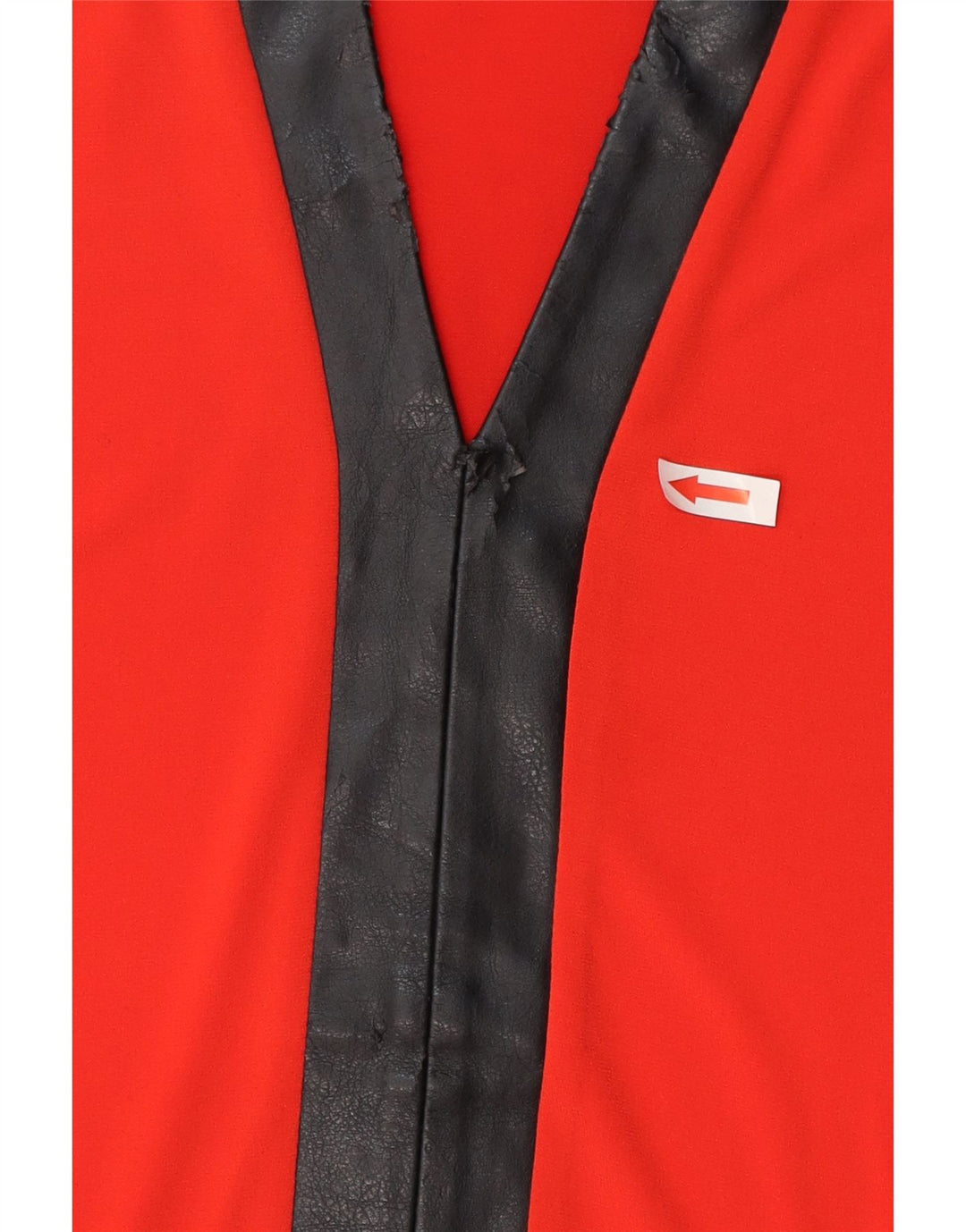 Calvin Klein gornji dio ženske bluze UK 10 malih crvenih poliestera u boji