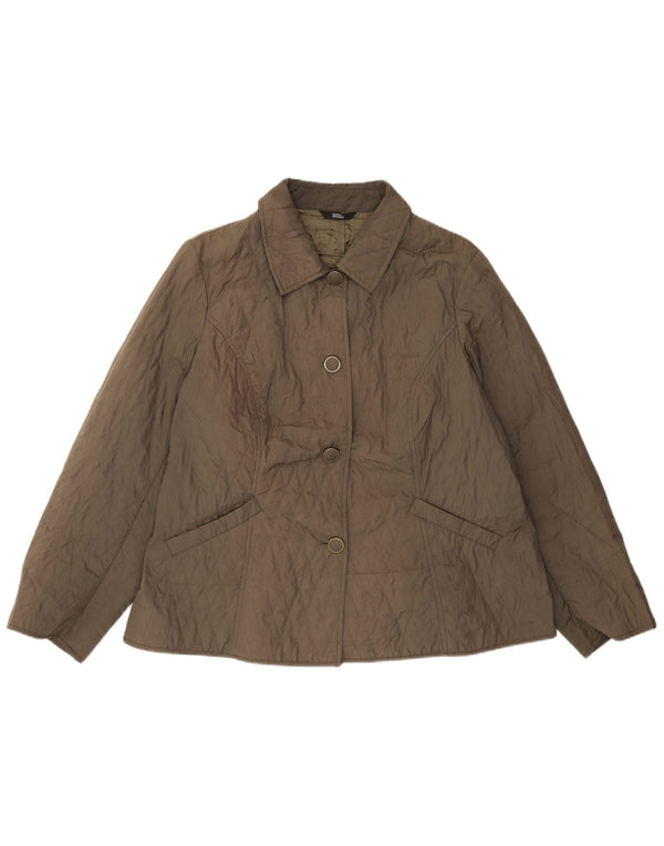 Marks & Spencer ženska prošivena jakna UK 22 3XL zeleni poliester