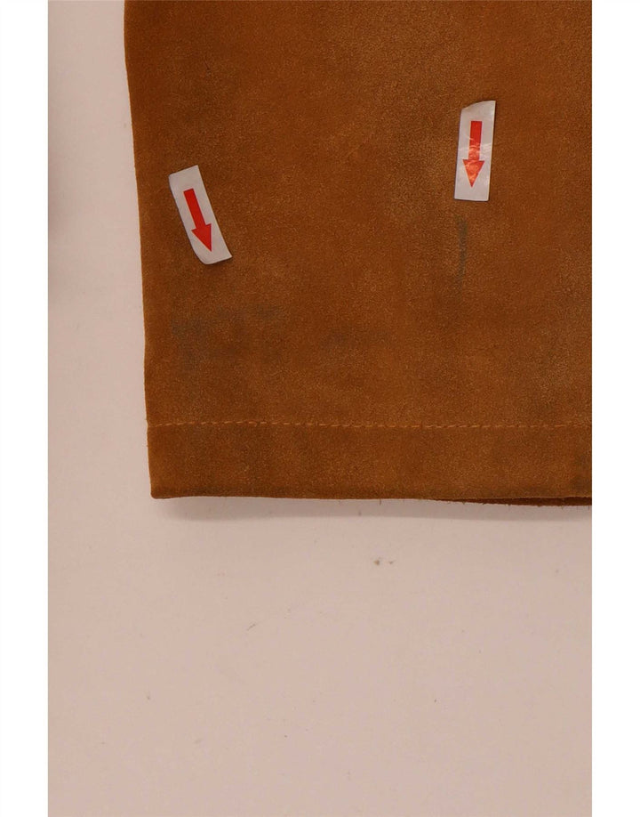 Vintage ženski kaput od antilop kože IT 42 srednje bež kože