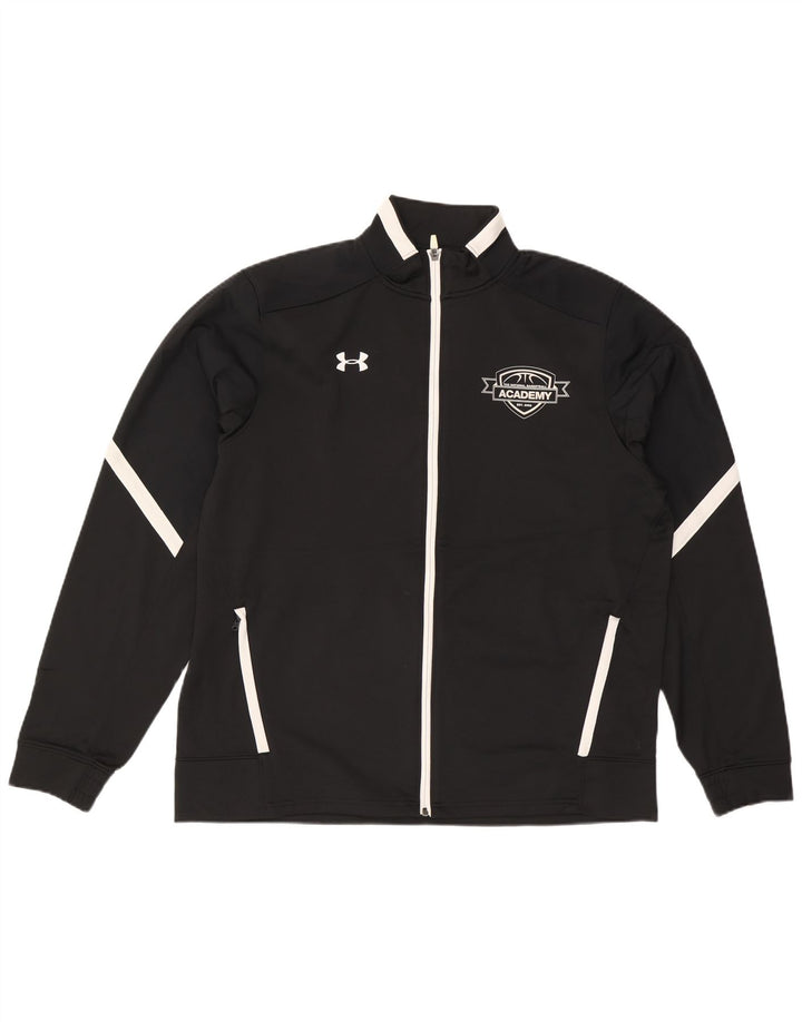 Under Armour muška trenirka gornja jakna XL crni poliester u boji