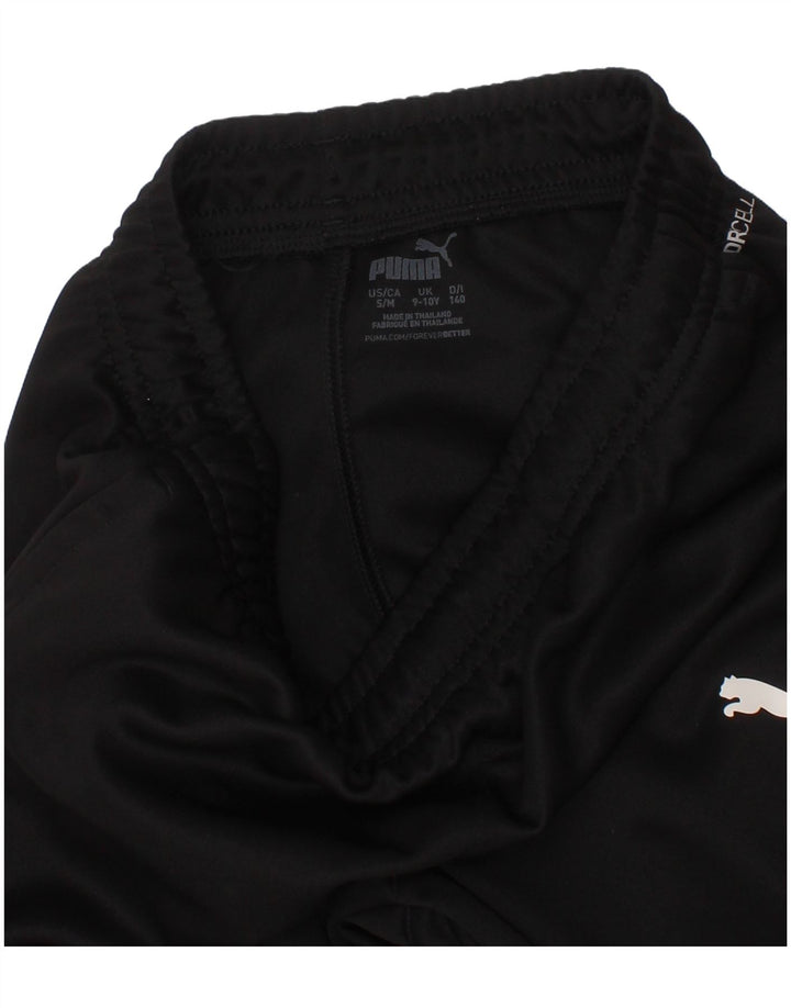 Puma Boys Trenirka Hlače Joggers 9-10 Years Black Poliester