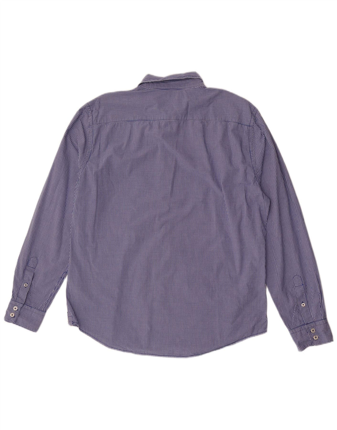 Boden muška uska košulja Large Blue Gingham pamuk